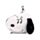 Almohada de Viaje con Antifaz Relaxeazzz Peanuts Snoopy