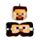 Almohada de Viaje con Antifaz Relaxeazzz Steve de Minecraft