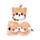 Almohada de Viaje con Antifaz Relaxeazzz Gato Scottish