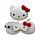 Almohada de Viaje con Antifaz Relaxeazzz Hello Kitty 