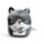 Cojín de Peluche Squidglys Gatito Adoramals