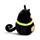 Cojín de Peluche Squidglys Gato Negro Spooky Espeluznante