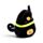 Cojín de Peluche Squidglys Gato Negro Spooky Espeluznante