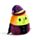 Cojín de Peluche Squidglys Bruja Spooky Espeluznante