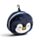 Almohada de Viaje con Antifaz Relaxeazzz Nico el Pingüino Adoramals 