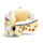 Almohada de Viaje con Antifaz Relaxeazzz Té con Burbujas Foodiemals 