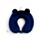 Almohada de Viaje con Memoria de Forma Relaxeazzz Panda Adoramals