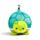 Almohada de Viaje con Antifaz Relaxeazzz Tortuga Adoramals 
