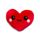 Cojín de Peluche Squidglys Corazón Rojo J'Adoramals 