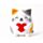 Cojín de Peluche Squidglys Gato con Corazón  J'Adoramals 