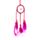Atrapasueños Brillantes con Plumas Mini Aro 5cm