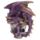 Imán Dragón sobre Calavera Plateada
