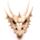Calavera Dragón Decorativo Grande