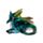 Figura de Dragón Pesadilla Encantada Mini Dragón de los Elementos