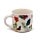 Set de 2 Tazas de Café de Porcelana Mariposas Meadows