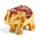 Figura Elefante Elefante de la Suerte Dorado