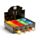 Figura Elefante Mini Elefantes de la Suerte Brillante en Bolsa