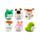 Animalitos de crochet con mensajes reconfortantes Mix 2