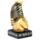 Figura Egipto Tutankamon Egipcio Dorado con Báculo y Mayal