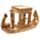 Figura Egipto Bote Egipcio Dorado
