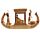 Figura Egipto Bote Egipcio Dorado