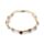 Pulsera Boho tejida y trenzada con dijes