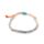 Pulsera Boho tejida y trenzada con dijes