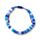 Pulsera Boho tejida con dijes
