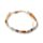 Pulsera Boho tejida con dijes