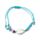 Pulsera Boho de cuentas azules con conchas y estrellas de mar