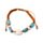 Pulsera Boho con cuentas marrones y conchas