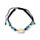 Pulsera Boho con cuentas marrones y conchas
