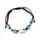 Pulsera Boho con cuentas marrones y conchas