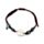 Pulsera Boho con cuentas marrones y conchas