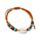 Pulsera Boho con cuentas marrones y conchas