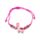 Pulsera Boho tejida diseño de playa con dijes de personajes
