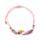 Pulsera Boho tejida diseño de playa con dijes de personajes