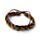 Pulsera Boho de Tejido Grueso