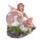 Figura Hada Hada Floral Sentada con Bola de Cristal