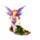 Figura de Hada Daydream con Flores de Primavera