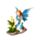 Figura de Hada Daydream con Flores de Primavera