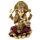 Figura Ganesh Dorada y Roja 16cm