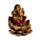 Set de Figuras Ganesh y Lakshmi Doradas Postura Lotus 