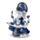 Figura Ganesh Blanca y Azul Conocimiento