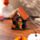 Casa Decorativa LED de Halloween Calabaza Truco o Trato Espeluznante