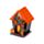 Casa Decorativa LED de Halloween Calabaza Truco o Trato Espeluznante