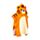 Poncho Toalla con Capucha El Tigre Alfie Adoramals Salvajes Adoramals