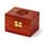 Caja de Madera de Mango para Aceites Esenciales Diseño 2 (Capacidad 6 Frascos)
