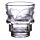 Set de 2 Vasos de Chupito de Cristal Calavera 60ml