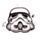 Puzzle de 130 Piezas con Forma de Soldado Imperial/The Original Stormtrooper